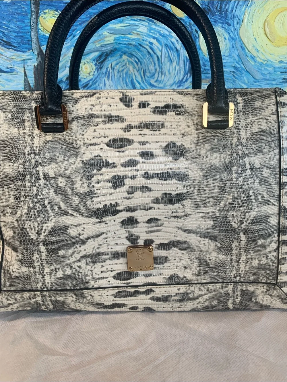 MCM Limited Edition Satchel. EUC - Picture 1 of 12